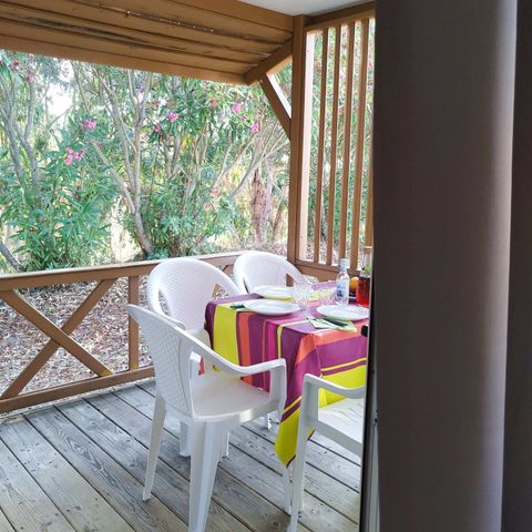 Chalet 5 personnes - Chalet 5pl 2ch Ventillateur