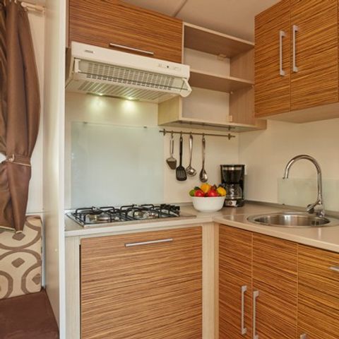 Mobilhome 4 personnes - Mobil-home | Classic XL | 2 Ch. | 4 Pers. | Terrasse surélevée | 2 SDB | Clim. | TV