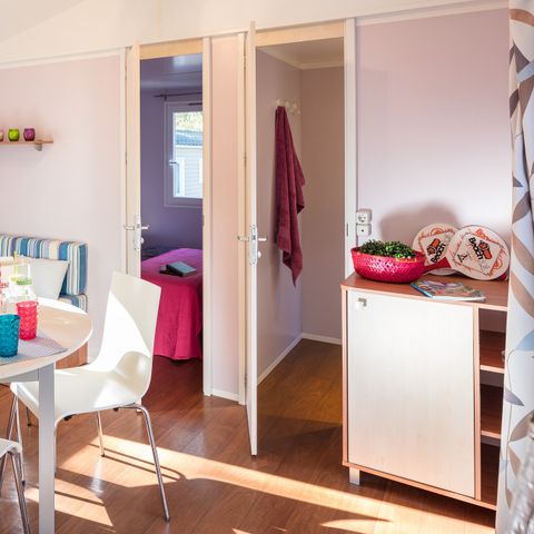 Mobilhome 6 personnes - Mobil-home | Classic | 2 Ch. | 4/6 Pers. | Terrasse surélevée | Clim.