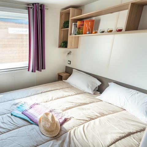 Mobilhome 6 personnes - Mobil-home | Comfort XL | 3 Ch. | 6 Pers. | Terrasse surélevée | Clim.