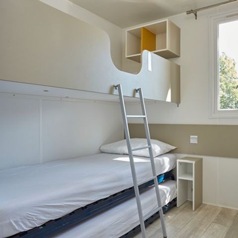 MOBILHOME 8 personnes - Comfort XL | 3 Ch. | 6/8 Pers. | Terrasse surélevée | Clim.