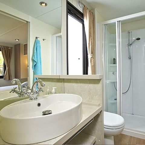MOBILHOME 8 personnes - Comfort XL | 3 Ch. | 6/8 Pers. | Terrasse Couverte | Clim.