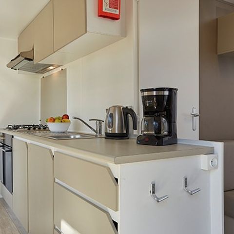 MOBILHOME 8 personnes - Comfort XL | 3 Ch. | 6/8 Pers. | Terrasse surélevée | Clim.