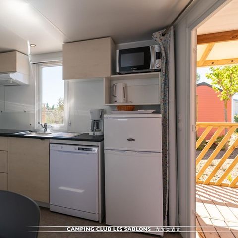 MOBILHOME 4 personnes - LOGGIA  2 CH