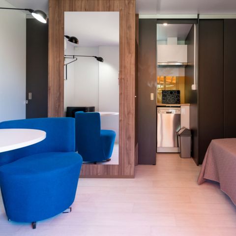 MOBILHOME 2 personnes - LUXE STUDIO