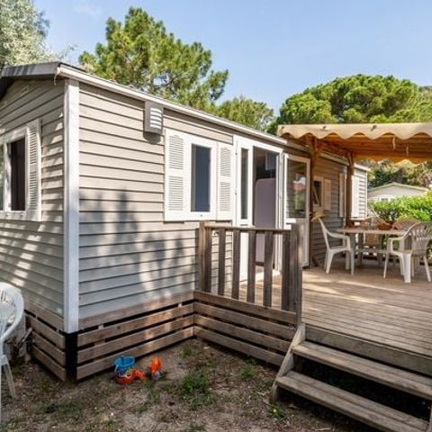 MOBILHOME 4 personnes - Classic | 2 Ch. | 4 Pers. | Terrasse surélevée