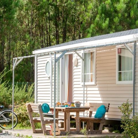 MOBILHOME 6 personnes - Comfort XL | 2 Ch. | 4/6 Pers. | Terrasse simple