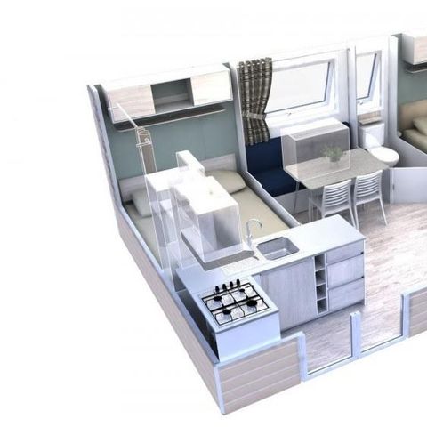 Mobilhome 4 personnes - AMBRE
