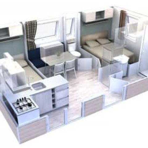 Mobilhome 4 personnes - Ambre 2 chambres, Par Lifestyle Holidays
