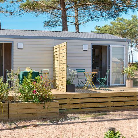 MOBILHOME 2 personnes - Mobil Home - Studio 1 chambre 2 pers.