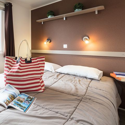 MOBILHOME 6 personnes - Classic XL | 3 Ch. | 6 Pers. | Terrasse surélevée | Clim.