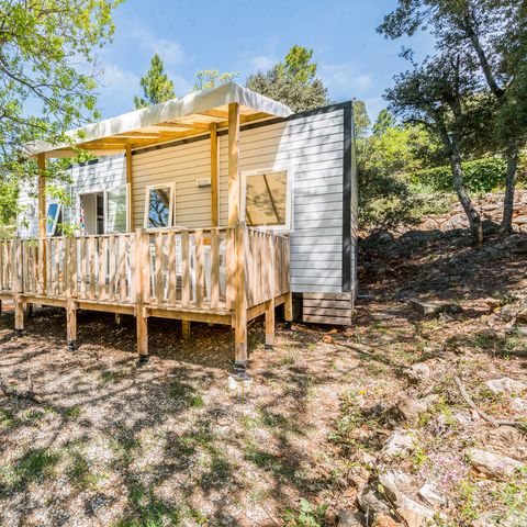 MOBILHOME 6 personnes - Comfort | 3 Ch. | 6 Pers. | Terrasse surélevée | Clim.