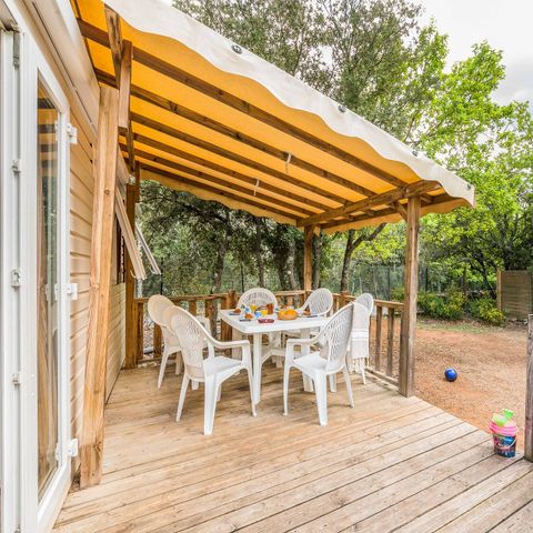 MOBILHOME 6 personnes - Mobil-home | Classic | 2 Ch. | 4/6 Pers. | Terrasse surélevée