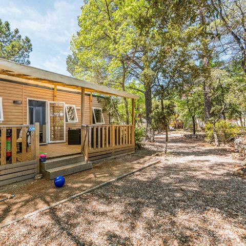 MOBILHOME 6 personnes - Premium Exclusive | 3 Ch. | 6 Pers. | Terrasse surélevée | 1 SDB | Clim. | TV