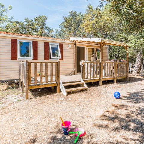 MOBILHOME 6 personnes - Mobil-home | Classic | 3 Ch. | 6 Pers. | Terrasse surélevée | Clim.