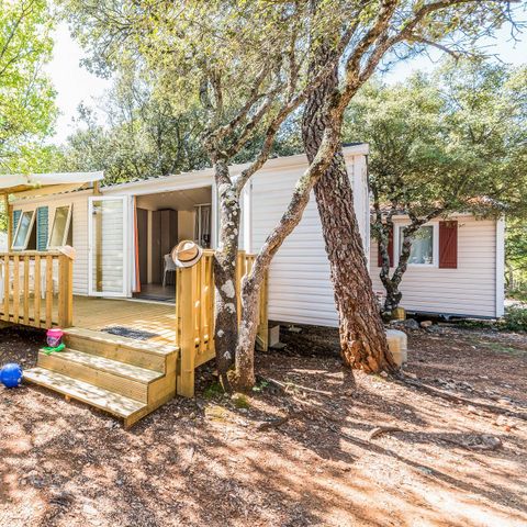 MOBILHOME 4 personnes - Mobil-home | Comfort | 2 Ch. | 4 Pers. | Terrasse surélevée | Clim.