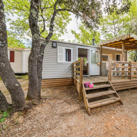 MOBILHOME 4 personnes - Mobil-home | Comfort | 2 Ch. | 4 Pers. | Terrasse surélevée | Clim.