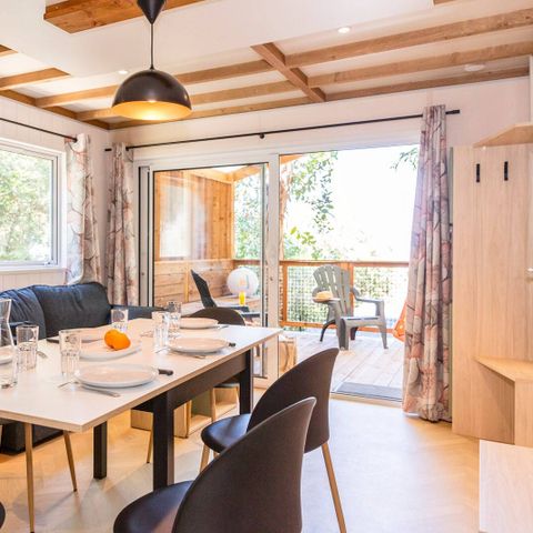 MOBILHOME 6 personnes - Chalet | Ultimate Plus | 3 Ch. | 6 Pers. | Clim. | TV