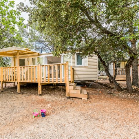 MOBILHOME 6 personnes - Mobil-home | Premium | 3 Ch. | 6 Pers. | Terrasse surélevée | Clim.