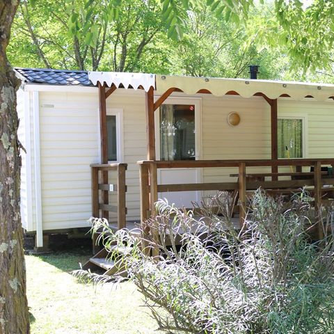 MOBILHOME 4 personnes - TRIGANO SYMPA 18 (2 adultes + 2 enfants en bas âge)