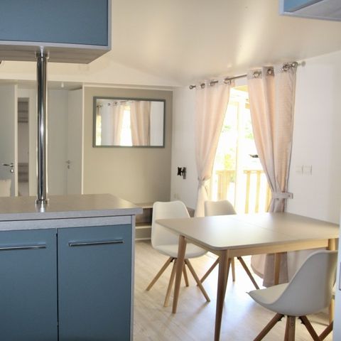 MOBILHOME 4 personnes - LOGGIA PREMIUM 40m²