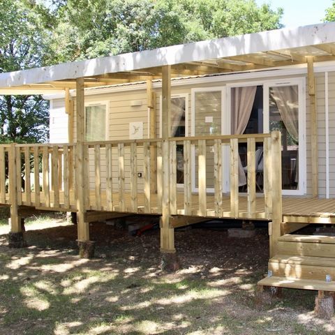 MOBILHOME 4 personnes - LOGGIA PREMIUM 40m²