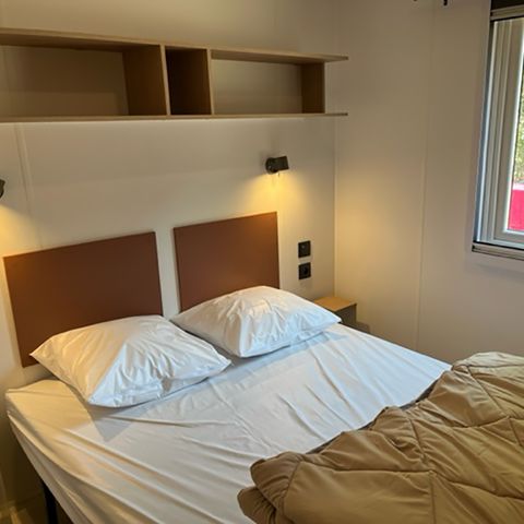 MOBILHOME 6 personnes - Espace Premium 31m² 3 chambres clim TV