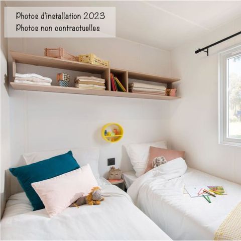 MOBILHOME 4 personnes - Family Premium 26m² Clim TV
