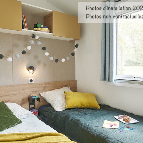 MOBILHOME 6 personnes - Espace Premium 33m² Clim TV