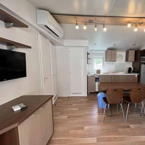 MOBILHOME 5 personnes - 3 chambres - CLIM - TV
