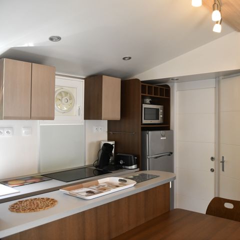 MOBILHOME 5 personnes - 3 chambres - CLIM - TV