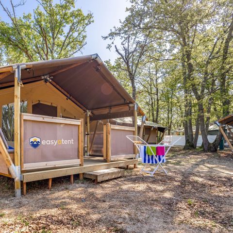 Tente en toile et en bois 5 personnes - Polari - Safari tent Lodge (5P)