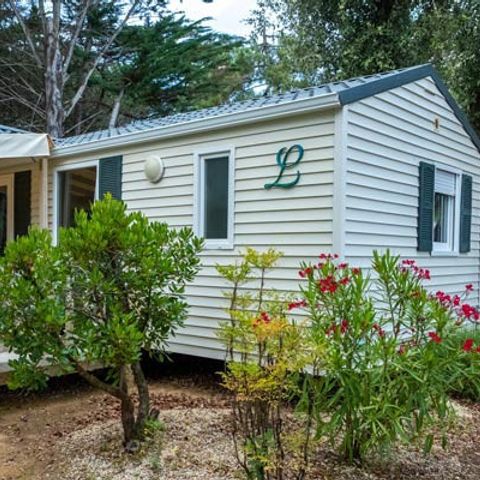 MOBILHOME 4 personnes - Classic XL | 2 Ch. | 4 Pers. | Terrasse surélevée | Clim. | TV
