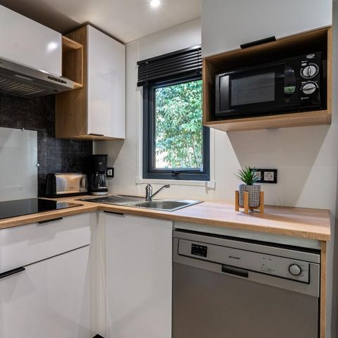 MOBILHOME 4 personnes - Konfort 3 Pièces 4 Personnes Climatisé + TV