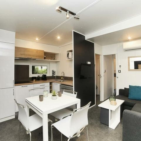 MOBILHOME 6 personnes - Kosy 4 Pièces 6 Personnes Climatisé + TV