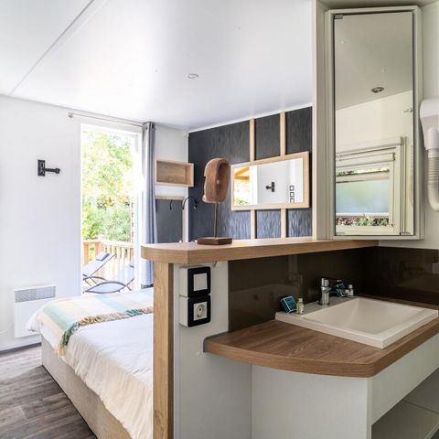 MOBILHOME 4 personnes - Kosy 3 Pièces 4 Personnes Climatisé + TV