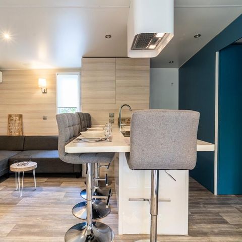 MOBILHOME 5 personnes - Kosy 3 Pièces 5 Personnes Climatisé + TV