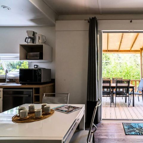 MOBILHOME 4 personnes - Kosy 3 Pièces 4 Personnes Climatisé + TV