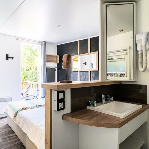MOBILHOME 4 personnes - Kosy 3 Pièces 4 Personnes Climatisé + TV