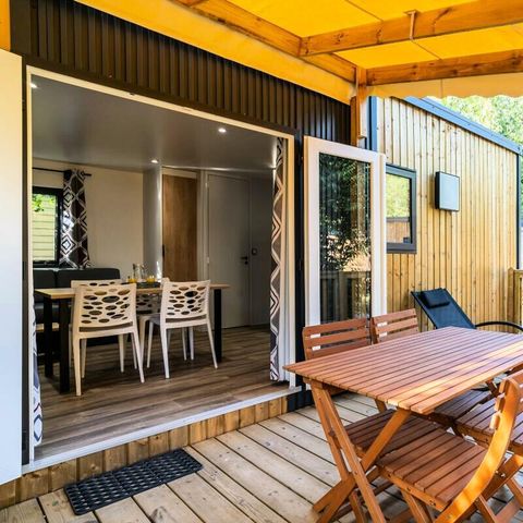 MOBILHOME 4 personnes - Konfort 3 Pièces 4 Personnes Climatisé + TV