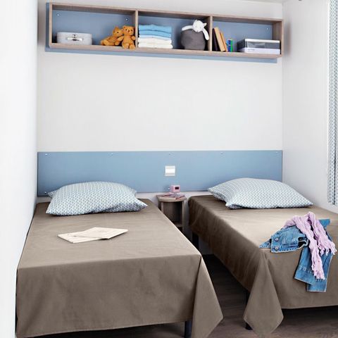 MOBILHOME 4 personnes - Les Peupliers 3 Pièces 4 Personnes Climatisé + TV