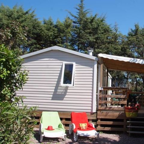 MOBILHOME 4 personnes - Les Peupliers 3 Pièces 4 Personnes Climatisé + TV