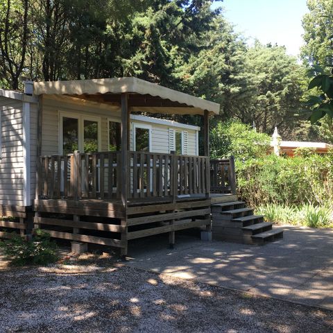 MOBILHOME 4 personnes - Les Peupliers 3 Pièces 4 Personnes Climatisé + TV