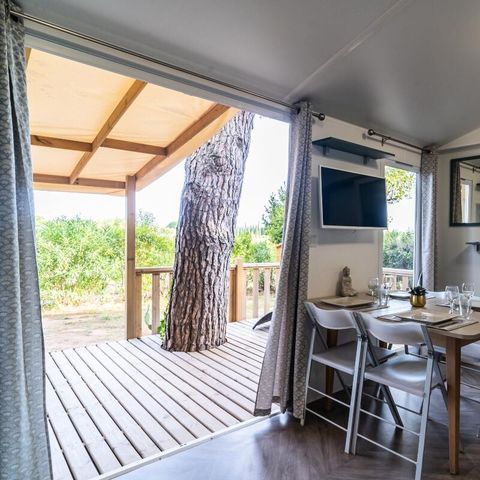 MOBILHOME 6 personnes - 4 Pièces 6 Personnes Climatisé + TV