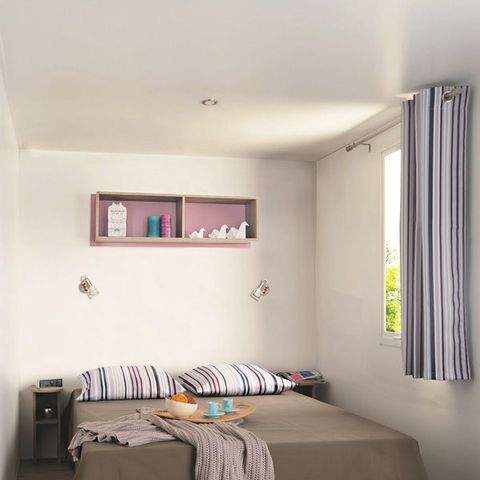 MOBILHOME 6 personnes - Les Peupliers 4 Pièces 6 Personnes Climatisé + TV