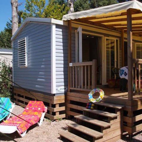 MOBILHOME 6 personnes - Les Peupliers 4 Pièces 6 Personnes Climatisé + TV