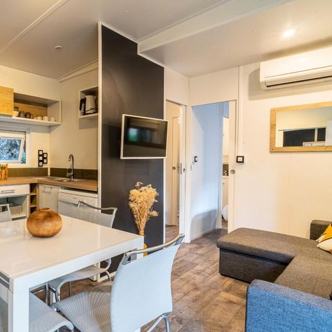 MOBILHOME 6 personnes - Cottage 4 Pièces 6 Personnes Climatisé + TV 