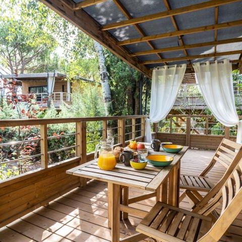 BUNGALOW 5 personnes - Lodge Kabane sur Pilotis 3 Pièces