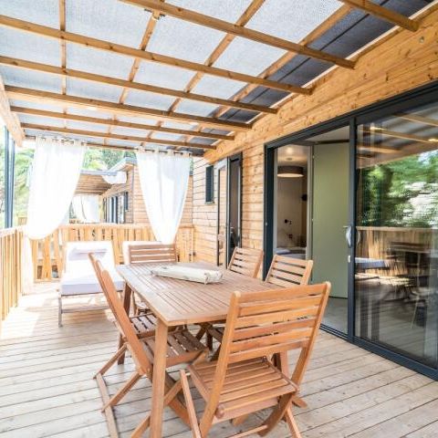 BUNGALOW 4 personnes - Lodge Kabane sur Pilotis 3 Pièces
