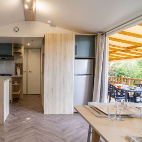 MOBILHOME 6 personnes - Konfort 3 chambres, 2 SDB, 6 personnes